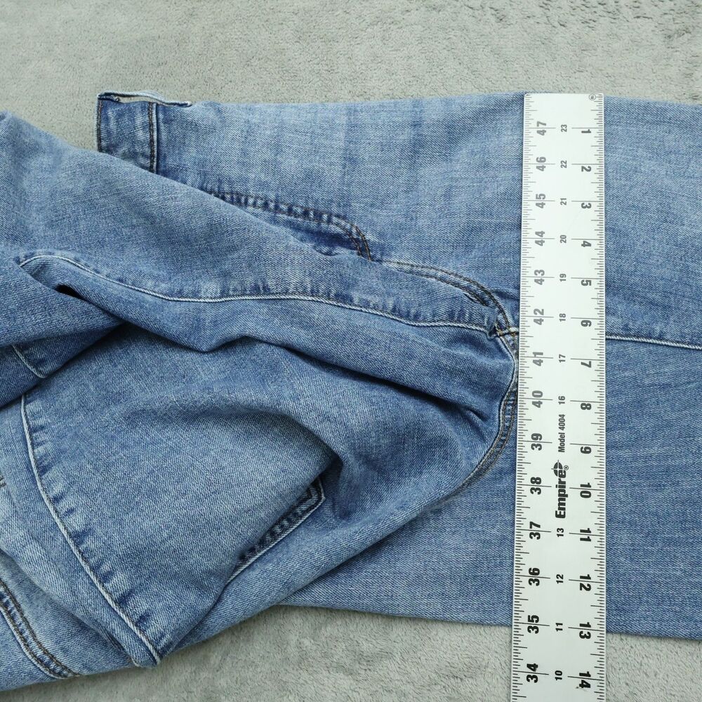 Chico's Jeans Womens Size 2R US-12R High-Rise Slimming Wide-Leg Denim 29" Inseam - Picture 7 of 16